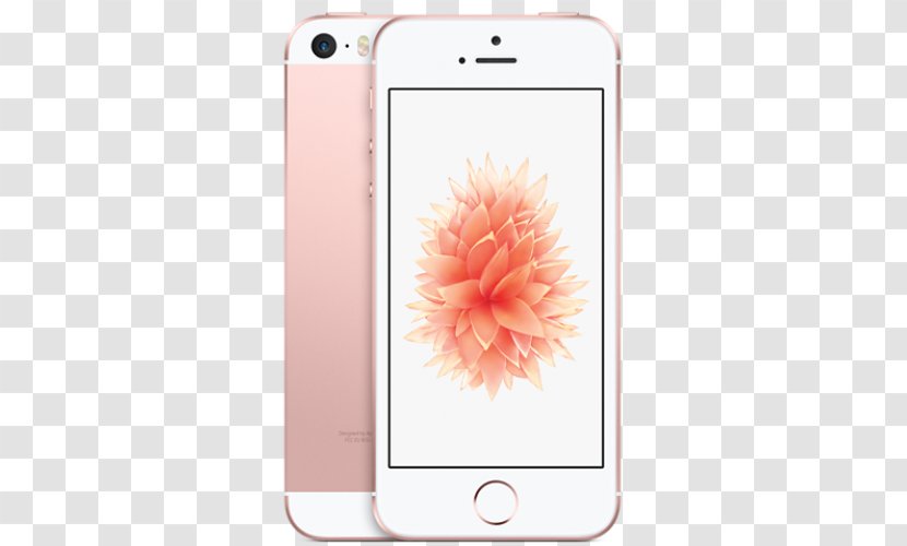 IPhone SE 5s Telephone - Apple A9 - GOLD ROSE Transparent PNG