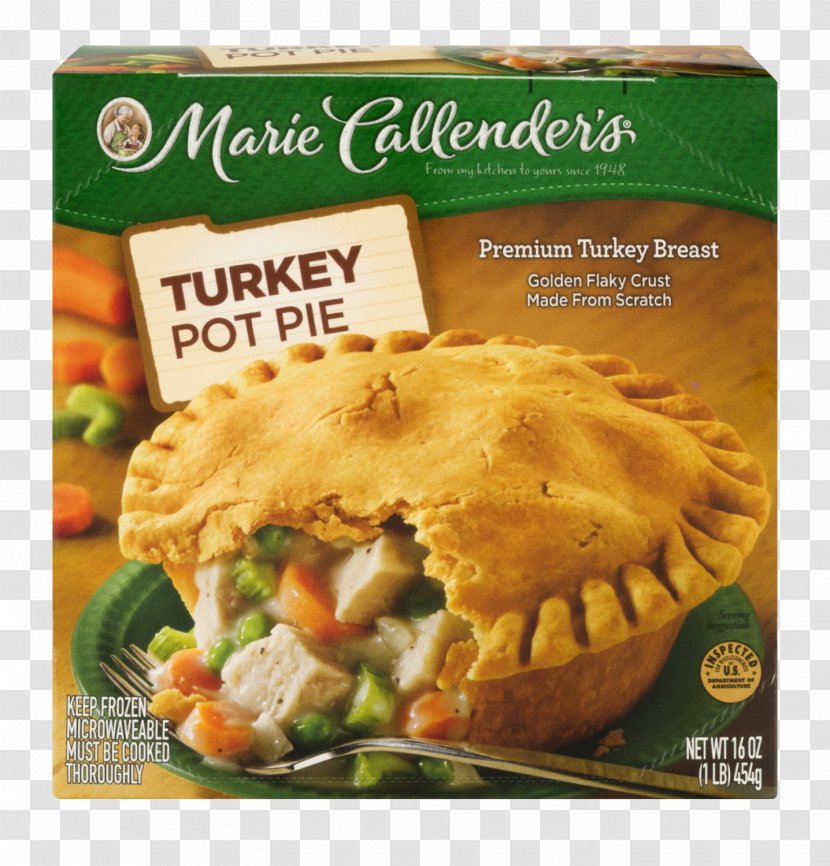 Pot Pie Chicken Turkey Marie Callender's Swanson Transparent PNG
