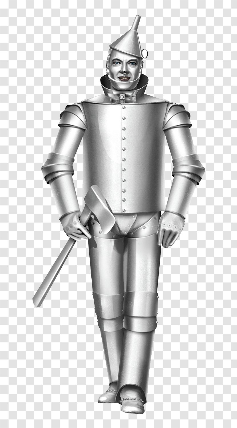 The Tin Man Wizard Of Oz Scarecrow Wonderful Cowardly Lion - Armour - Dorothy Gale Transparent PNG
