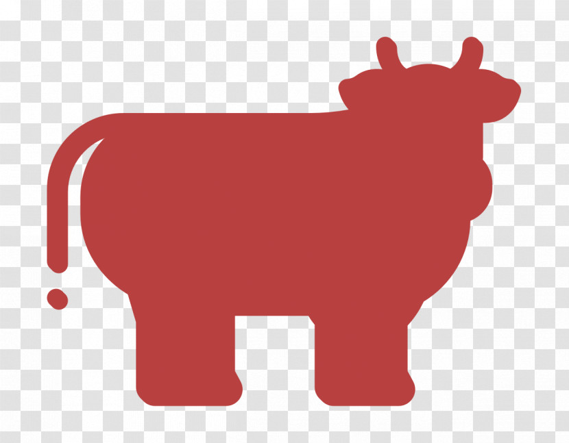 Animal Icon Farming And Gardening Icon Cow Icon Transparent PNG