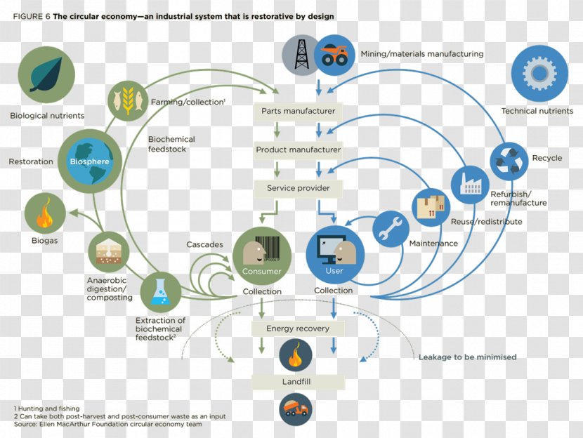 Circular Economy Ellen MacArthur Foundation Reuse Consumption Transparent PNG