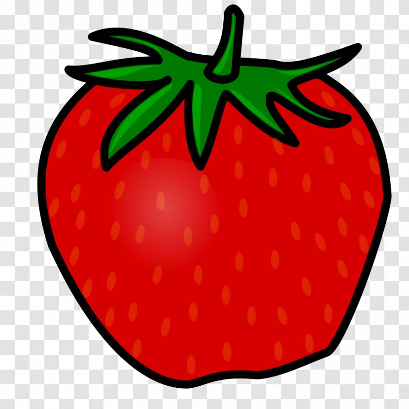 Fruit Clip Art - Green - Painted Strawberry Transparent PNG
