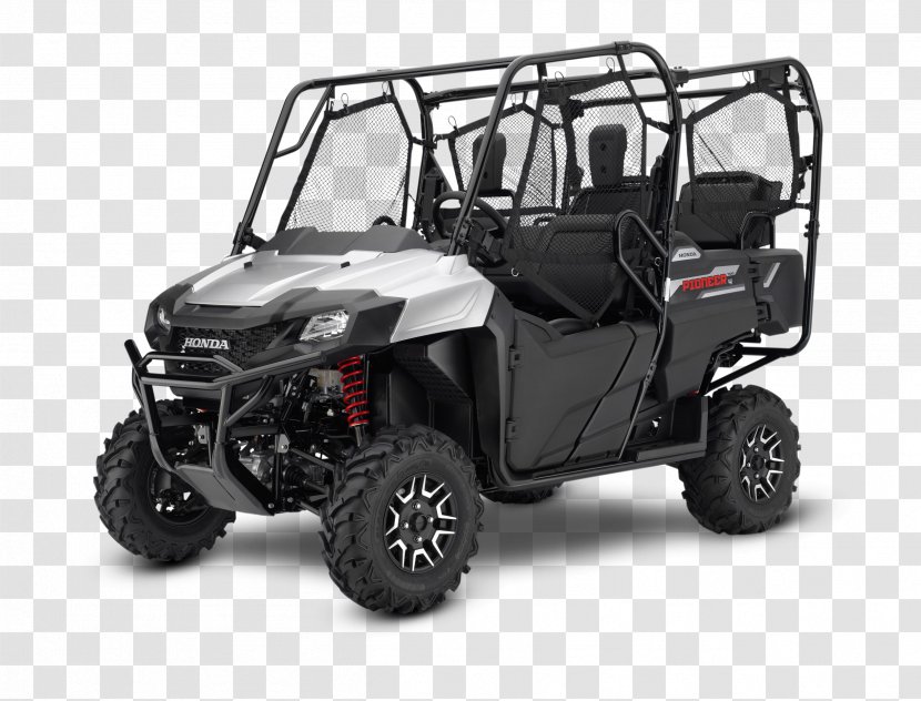 Verne's Honda Side By All-terrain Vehicle Motorcycle - Glass Transparent PNG