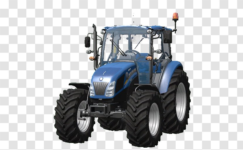 Farming Simulator 17 Tractor New Holland Agriculture Mod Tire - Agricultural Machinery Transparent PNG