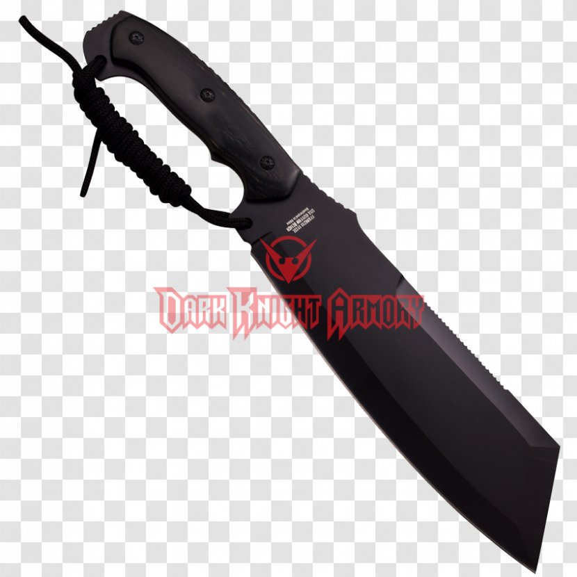 Machete Hunting & Survival Knives Bowie Knife Cleaver - Serrated Blade Transparent PNG
