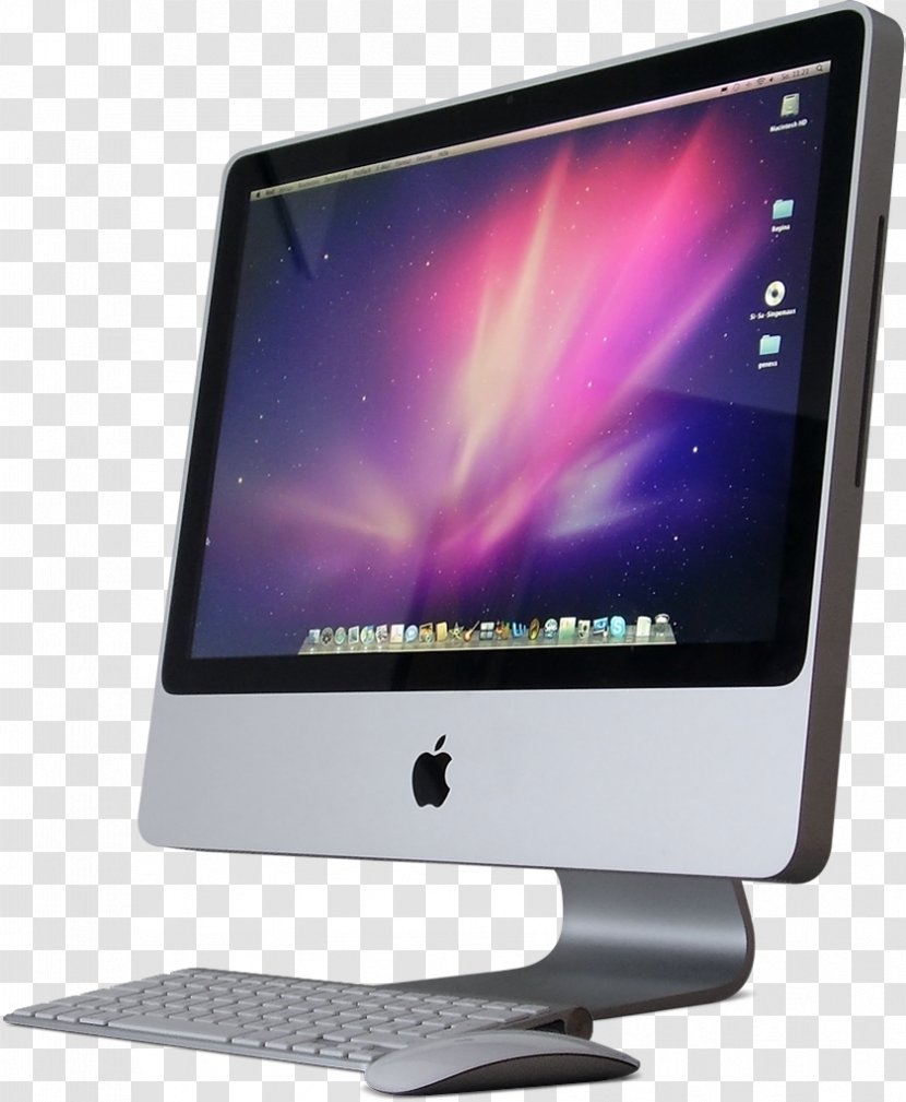 Output Device Computer Monitors Hardware Personal Monitor Accessory - Silhouette - Imac 2009 Transparent PNG