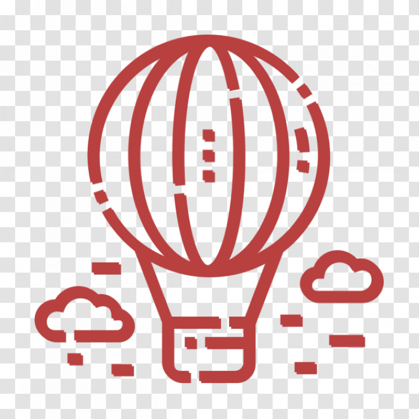 Hot Air Balloon Icon Vehicles Transport Icon Trip Icon Transparent PNG