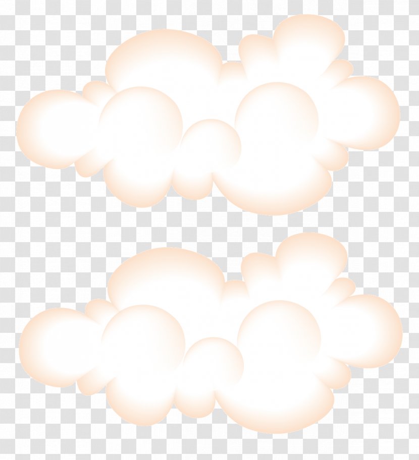 Lighting Sky Pattern - Petal - Cartoon Clouds Transparent PNG