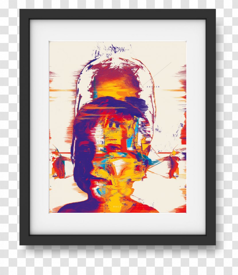 Modern Art Acrylic Paint Painting Graphic Design - Child Abuse Transparent PNG