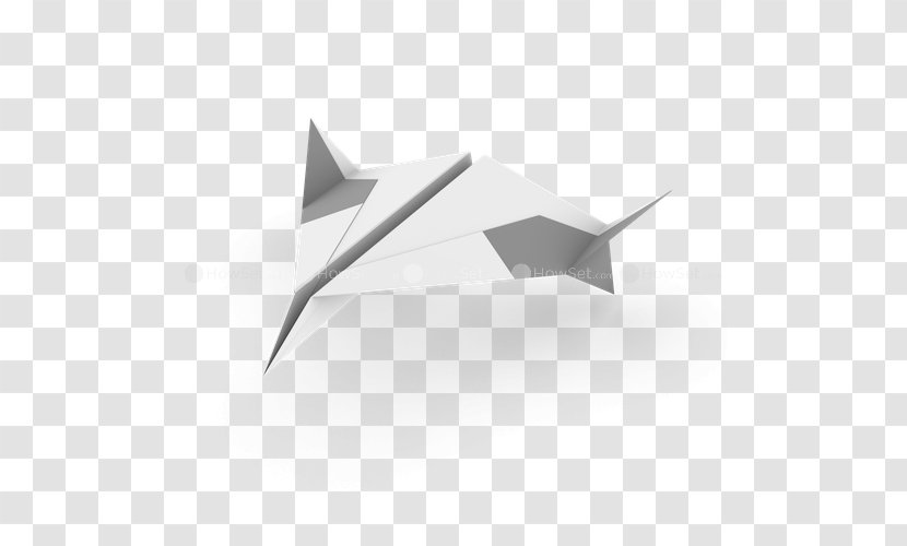 Paper Plane Airplane Origami Model Transparent PNG