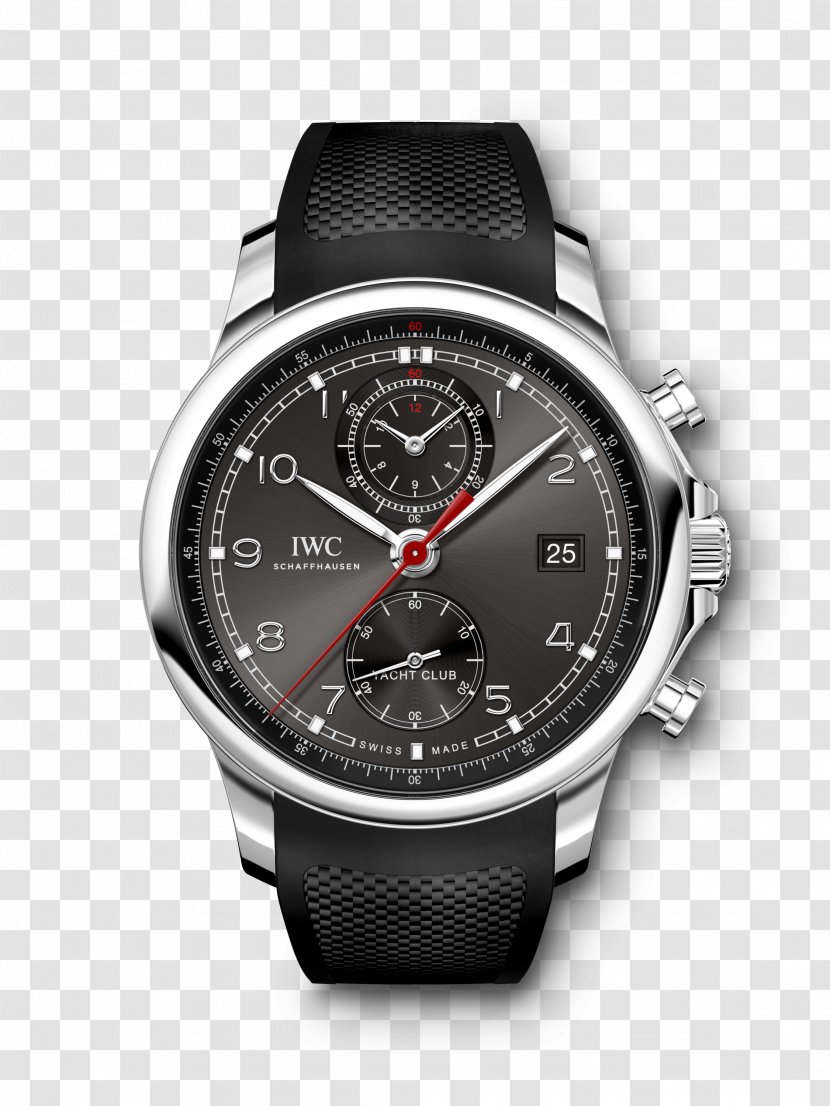 IWC Men's Portuguese Chronograph International Watch Company Schaffhausen - Strap Transparent PNG