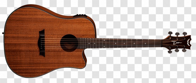 Twelve-string Guitar Dreadnought Steel-string Acoustic Dean Guitars - Cartoon Transparent PNG