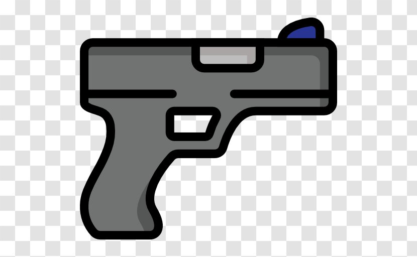 Gun Firearm Line Clip Art Transparent PNG