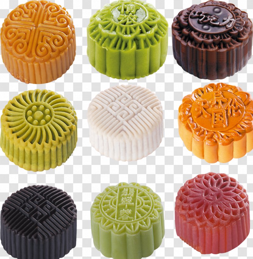 Mid-Autumn Festival Moon Cake,Delicious Cake - Baking - Product Design Transparent PNG