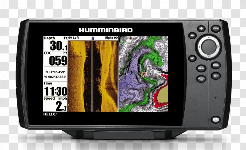 Fish Finders GPS Navigation Systems Global Positioning System Transducer Software - Sonar - Humminbird Transparent PNG