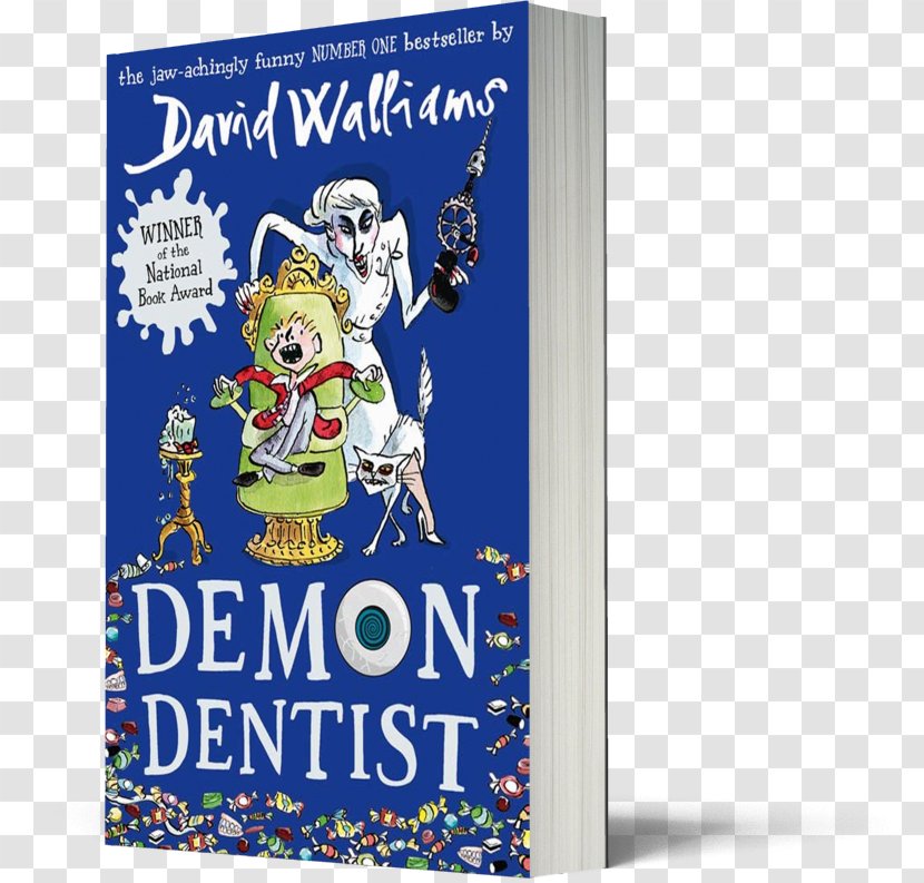 Demon Dentist Gangsta Granny The World Of David Walliams Amazon.com Book - Banner Transparent PNG