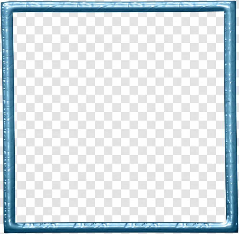 Blue White - Symmetry - Frame Pull Away Transparent PNG