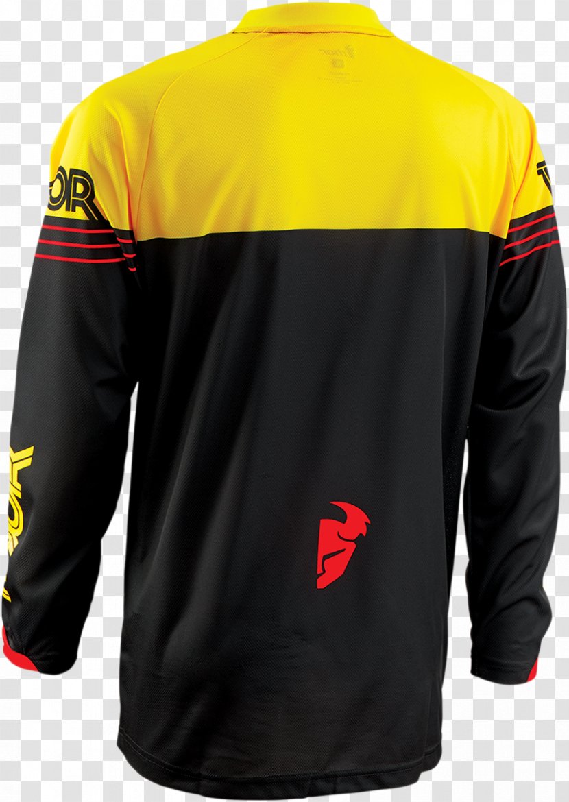 Sports Fan Jersey Thor Shirt Yellow Black - Brand Transparent PNG