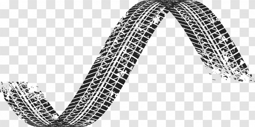 Car Tire Euclidean Vector Wheel Motorcycle - Racetrack - Wave Tires Transparent PNG