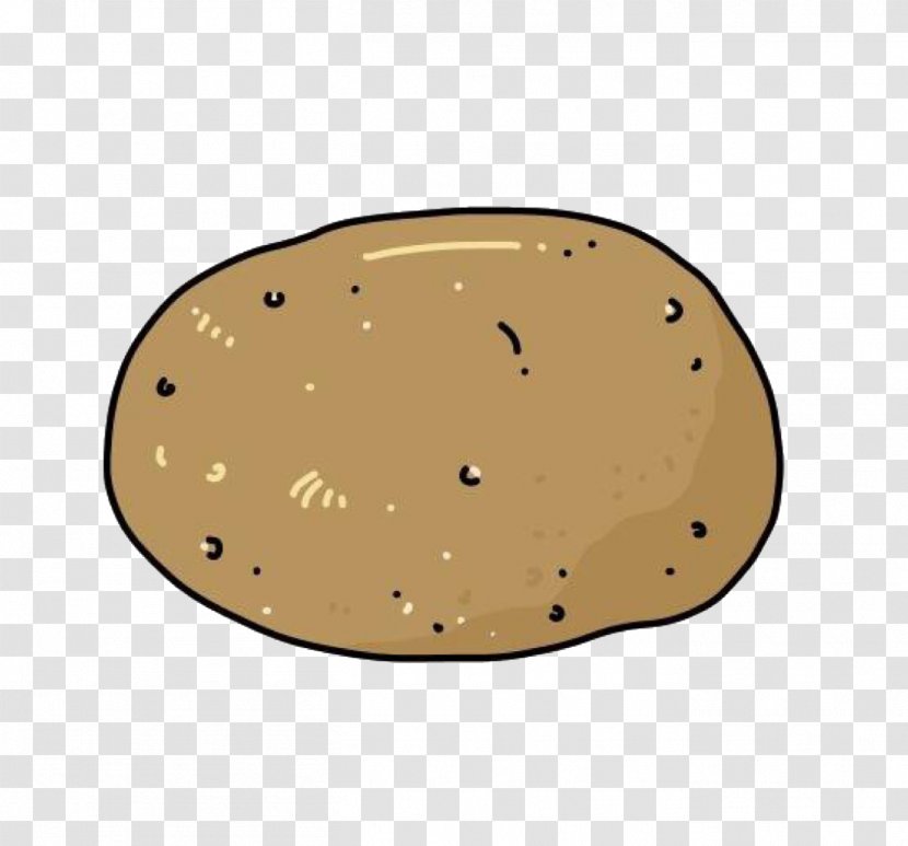 Cartoon Material Pattern - A Potato Transparent PNG