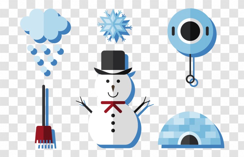 Snow Clip Art - Communication - Winter Elements Transparent PNG