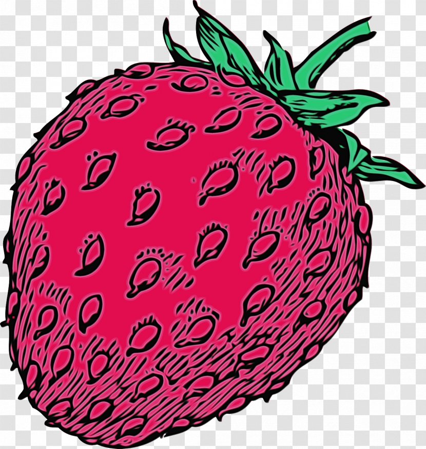 Strawberry - Paint - Ananas Food Transparent PNG