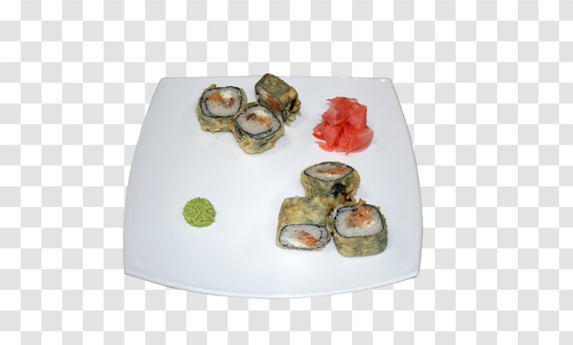 Sushi Japanese Cuisine Kebab Plate Dish - Asian Food Transparent PNG