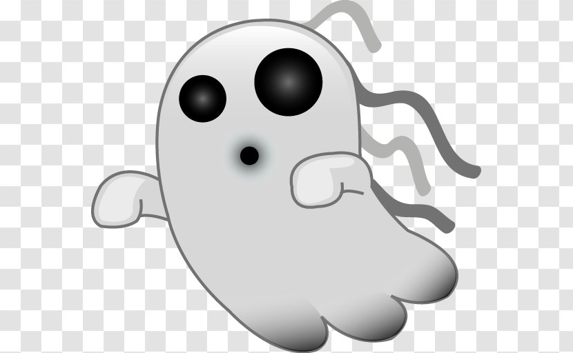 Emoji Emoticon Smiley Ghost - Cartoon Transparent PNG