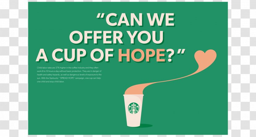 Donation Charitable Organization Starbucks Coffee Advertising - Text Transparent PNG