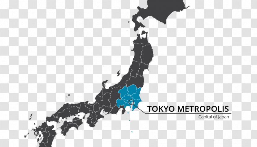 Japan Vector Map ISO 3166-2:JP - Iso 31662jp - Tokyo Transparent PNG