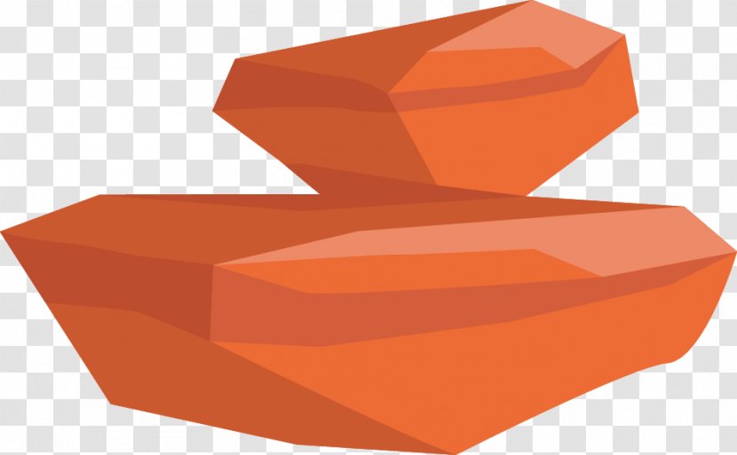 Chemical Element Euclidean Vector - Orange - Rock Decorative Elements Transparent PNG