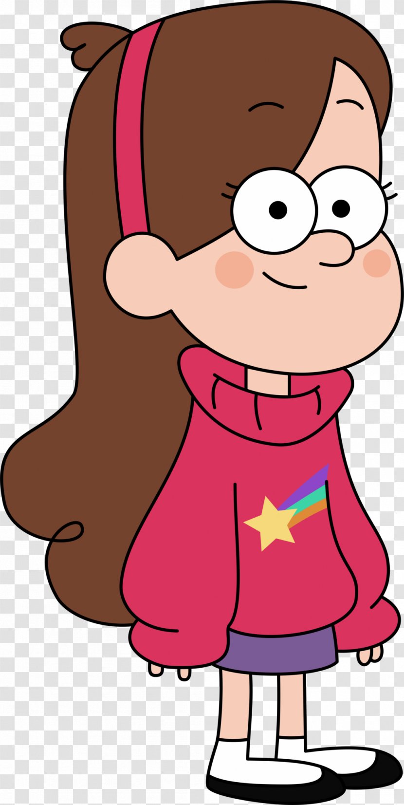 Mabel Pines Dipper Bill Cipher Character Twin - Silhouette - Katherina Contreras Transparent PNG