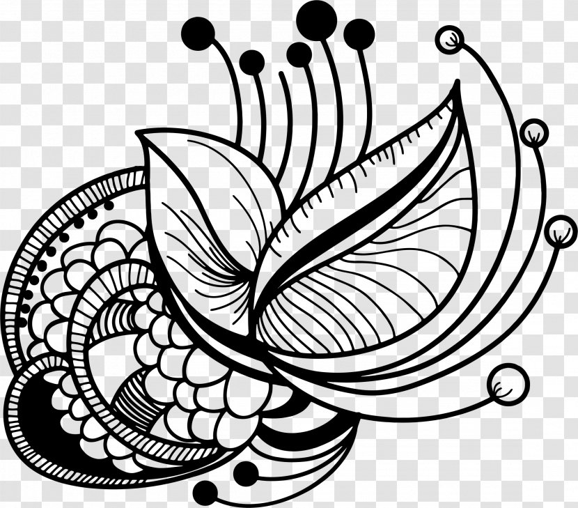 Drawing Flower Visual Arts Clip Art - Area Transparent PNG