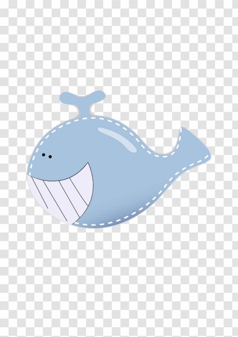 Shark Cartoon Whale - Blue Transparent PNG