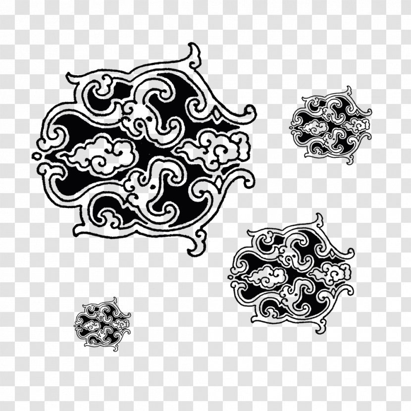 Download Pattern - Body Jewelry - Black Texture Transparent PNG