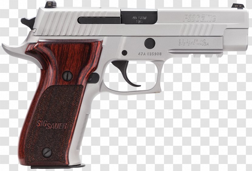 SIG Sauer P226 Pistol .40 S&W Weapon - Trigger Transparent PNG