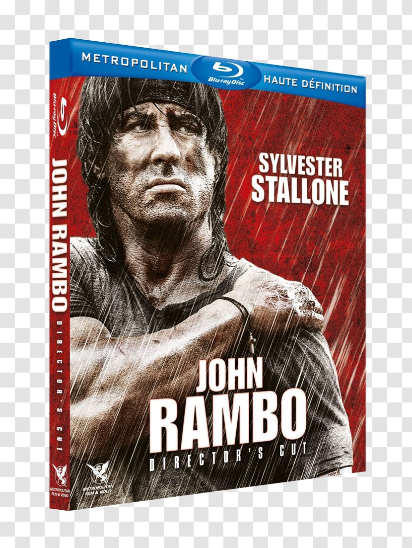 Rambo Sylvester Stallone Blu-ray Disc Director's Cut DVD - Film - Rambo: First Blood Part II Transparent PNG