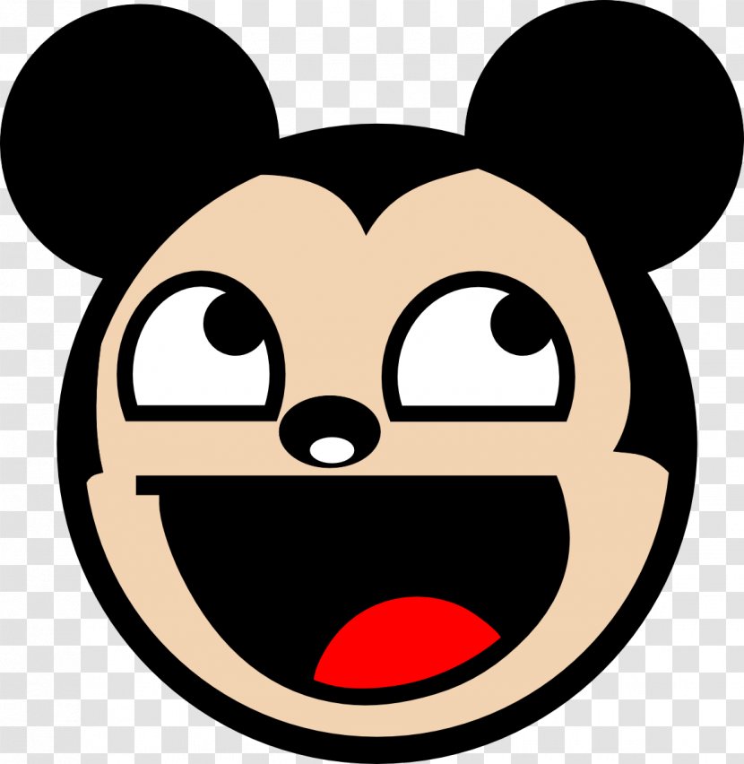 Smiley Emoticon Face Clip Art - Free Content - Pics Of Mickey Mouse Transparent PNG