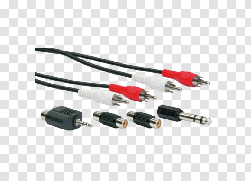 Coaxial Cable Electrical Connector Speaker Wire Radio Receiver - Loudspeaker - Rca Transparent PNG