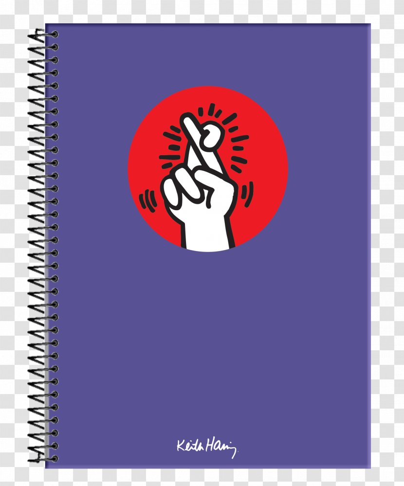 Crossed Fingers LIIX Bicycle Bell Door Bells & Chimes - Keith Haring Transparent PNG