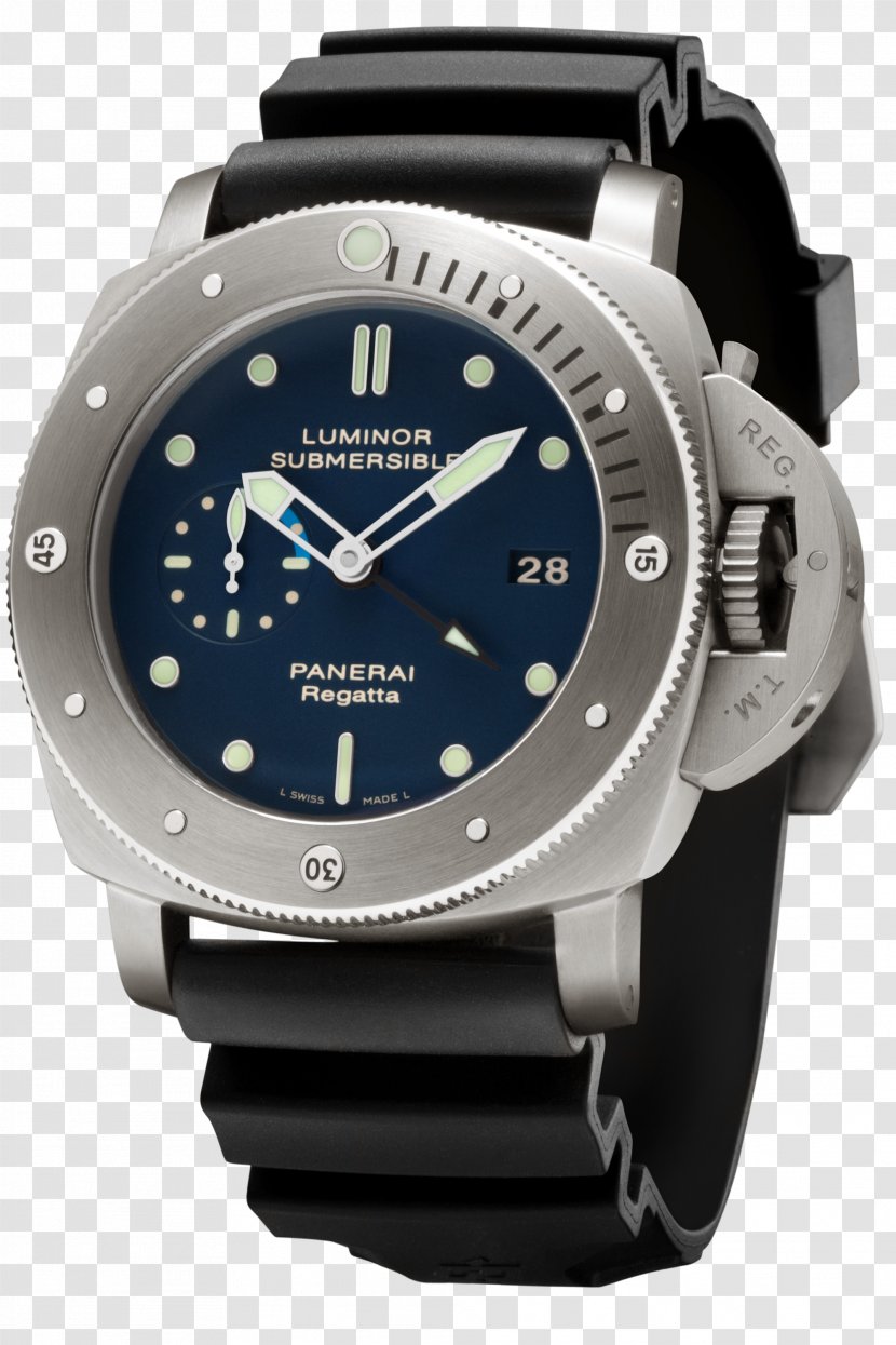 Panerai Men's Luminor Marina 1950 3 Days Counterfeit Watch Rolex Submariner - Strap Transparent PNG