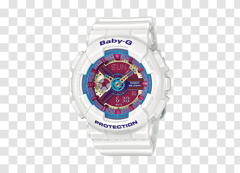G-Shock Watch Base Aérienne 111 Lyon-Bron Casio BABY-G BA110 - Strap Transparent PNG