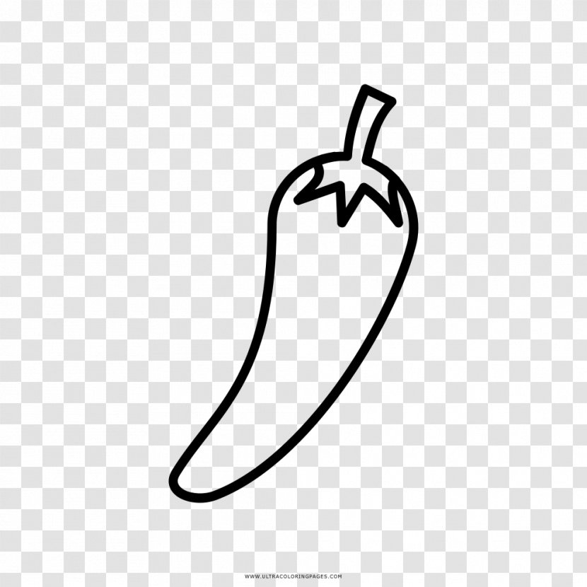 Drawing Coloring Book Chile Clip Art - Bell Pepper Transparent PNG