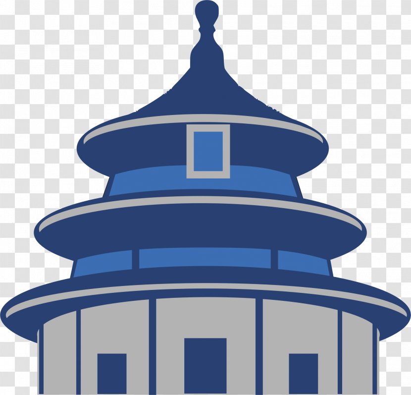 Temple Of Heaven Forbidden City Chinese Pagoda Clip Art - Building Transparent PNG