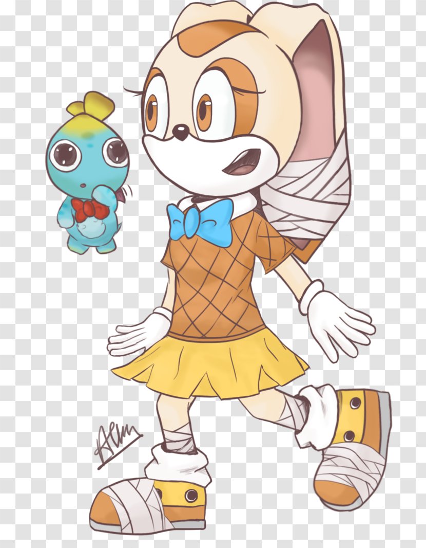 Cream The Rabbit Sonic Boom: Rise Of Lyric Cheese - Boom - Scatters Transparent PNG