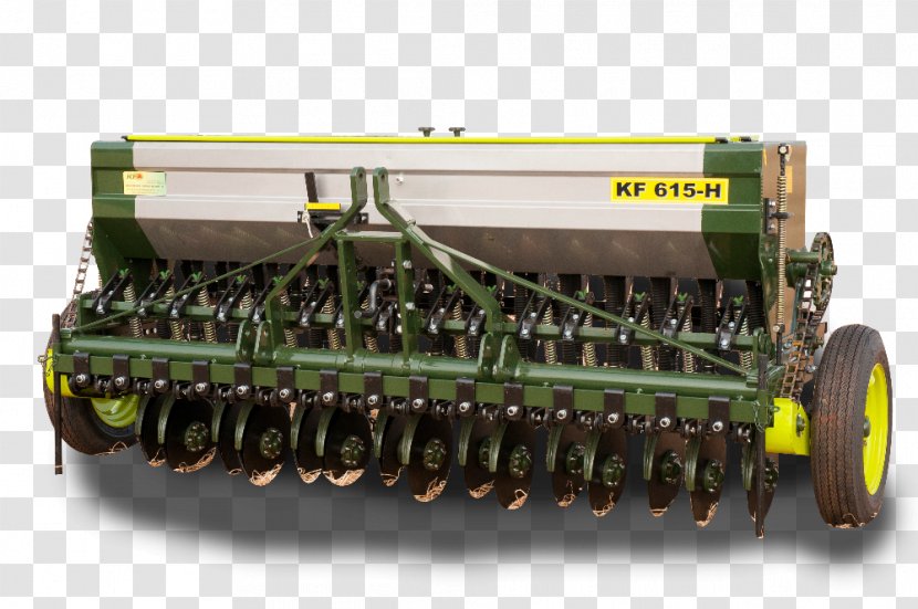 Industrial KF Machine Seed Drill Planter Hydraulics - Harpia Transparent PNG