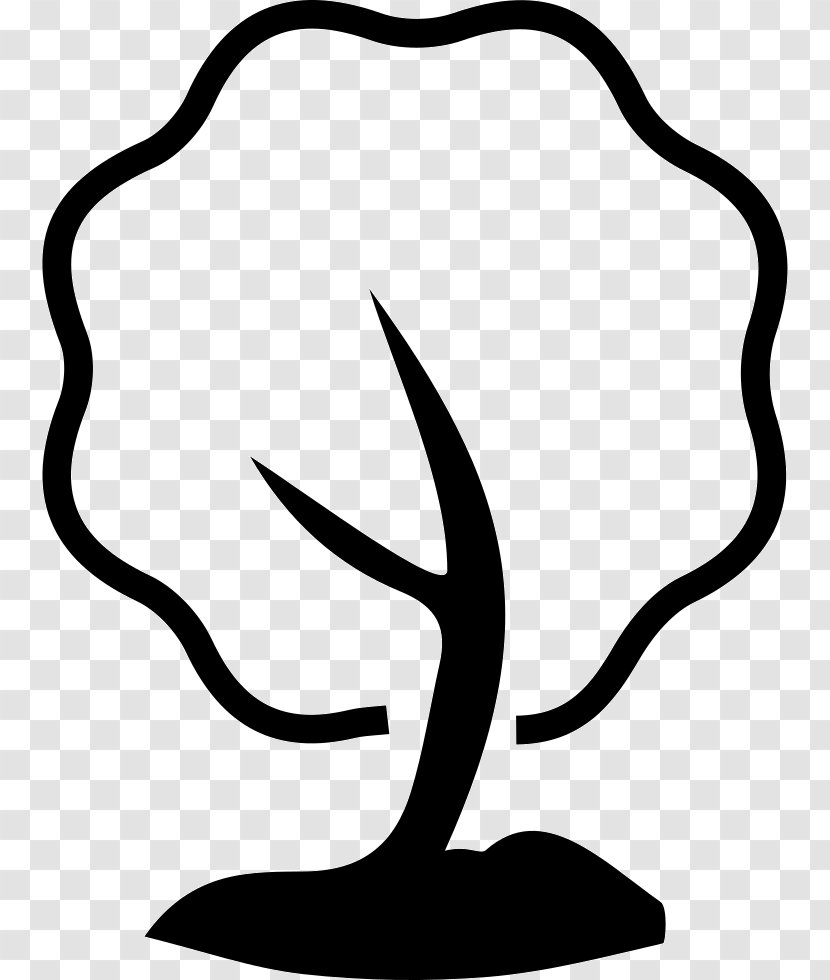 Leaf Ecology Black Tree - Blackandwhite Transparent PNG