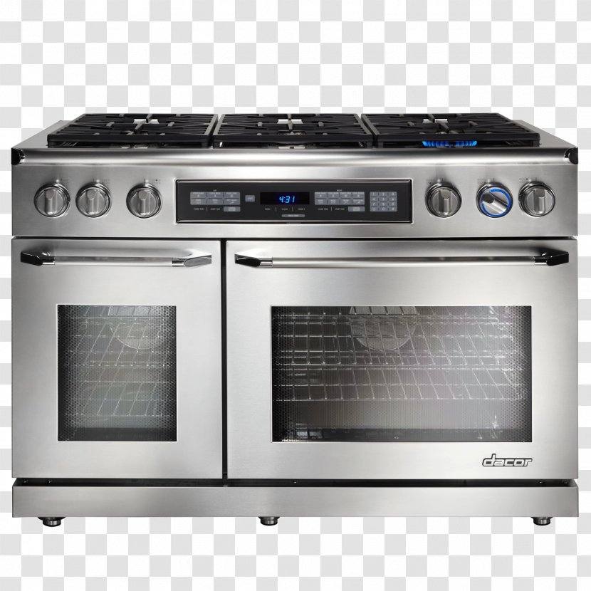 Cooking Ranges Dacor Natural Gas Fuel Stove - Kitchen Appliance - Range Transparent PNG