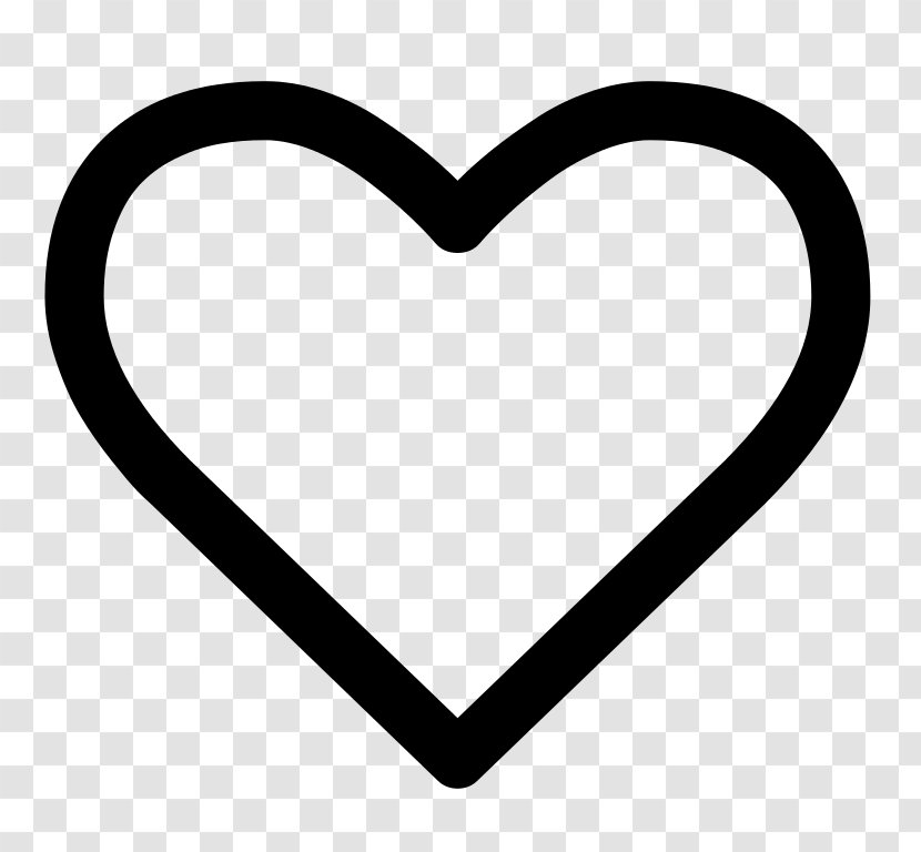 Coloring Book Emoji Heart Drawing - The Icon Transparent PNG