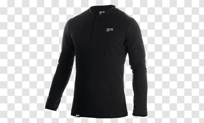 Long-sleeved T-shirt Hoodie Adidas - Neck Transparent PNG